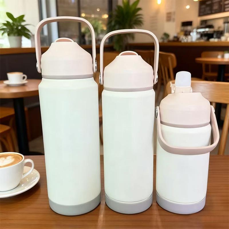 High Quality 12oz/18oz/24oz Multi-Color Double Wall Vacuum Insulated Stainless Steel Sublimation Mug With UV Plating 12oz(340.19g) бежевый