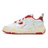 Fila Melt Pioneer Fabric Synthetic Leather Comfortable Daily Wear Lightweight Low-Top Casual Shoes Women sneaker White Red F12W413205FCA