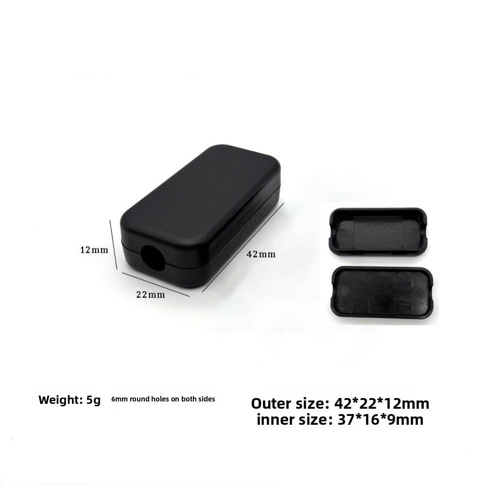 Waterproof Project Enclosure Boxes Black ABS Plastic Storage Case 9 Styles Housing Instrument Case Electronic Supplies
