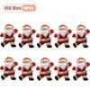 1-20PCS Xmas Tree Decoration Cute Cloth Figure Hanging Charm Dancing for Living Room Party Indoor Outdoor Festival Home Gift