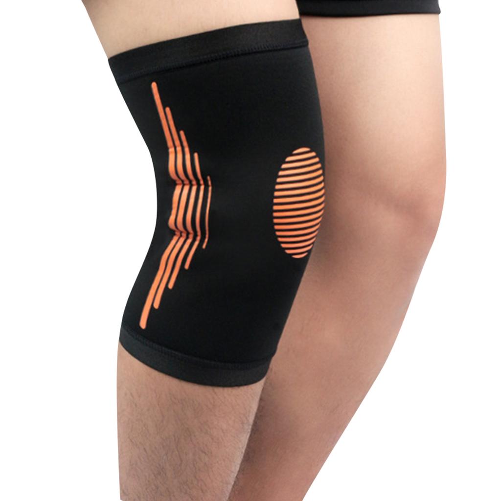Elastic Yoga Suitable For Volleyball Gym Tennis Unisex Breathable Knee Pad Athletic Activities Protection Jogging Non Slip Co Practical Use