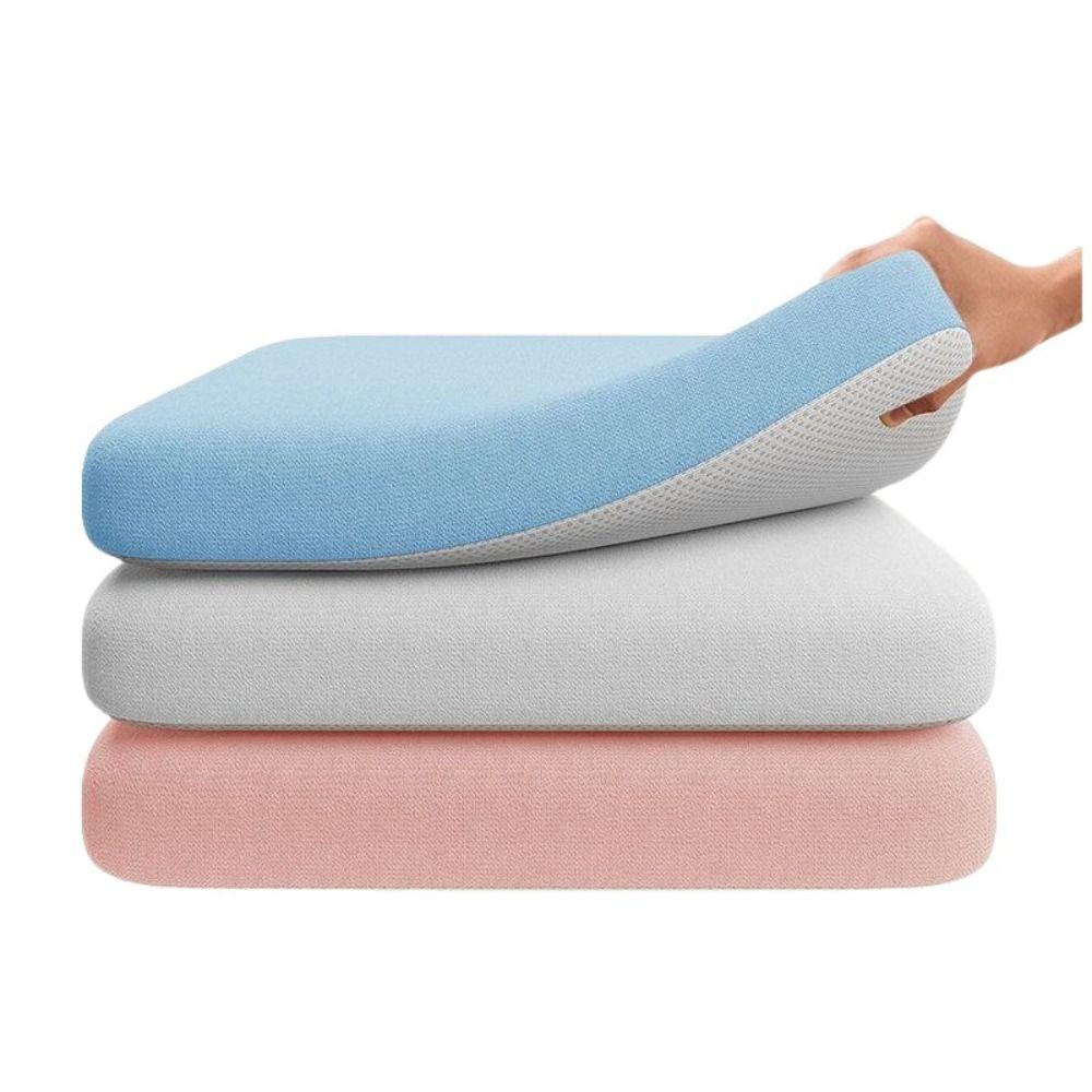 4cm Thick Office Chair Pad Ultra Soft Car Seat Pad for Long Sitting Lumbar Support Pain Relief