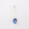 Tanzanite Gemstone 925 Sterling Silver Jewelry Handmade Partywear Pendant 1.79" PP-60-5