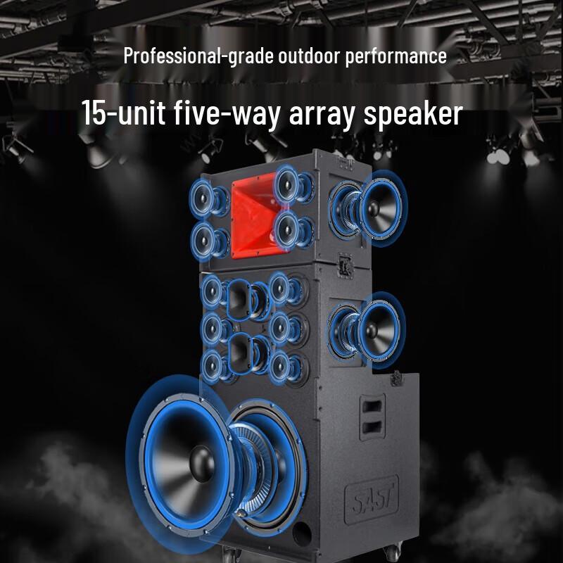 SAST SD-23 Professional KTV & Line Array Speaker System