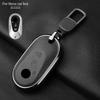 Metal And Leather Car Key Case Cover For Mercedes Benz W176 W177 W205 W206 W212 W213 W222 W223 W167 463 X166 A C E S G Clc Class