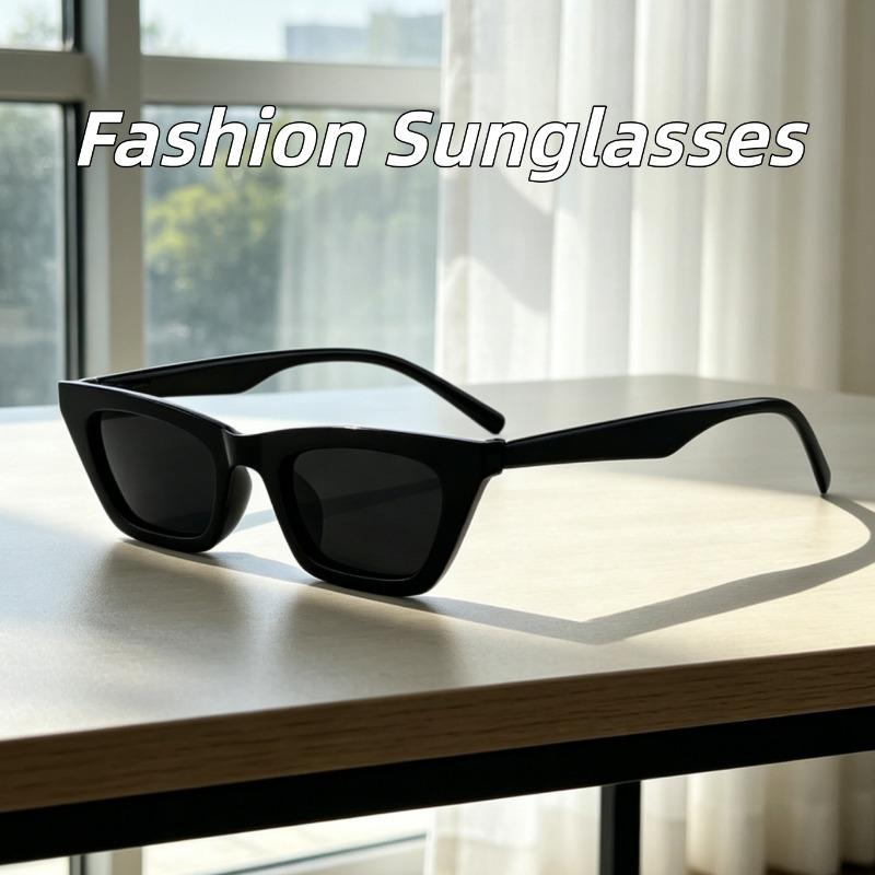 New High Quality Cat Eye Small Frame Sunglasses Outdoor Personality Anti-UV Fashion Lightweight Comfortable Sunscreen Eyeglasses