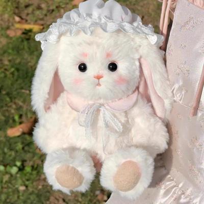 Bunny Plush Doll Stuffed Animals for Kids Cute Rabbit Toy Fluffy Bunny Stuffed Toy with Soft Ears Easter Valentine's Day Gifts
