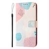 Applicable to Motorola G37 Power mobile phone leather case painted three card flip G67/G77/G87