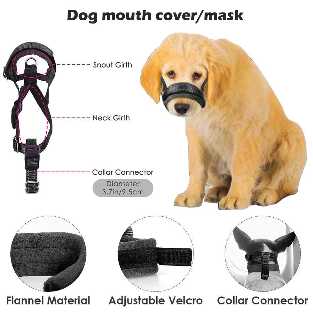 velcro dog muzzle