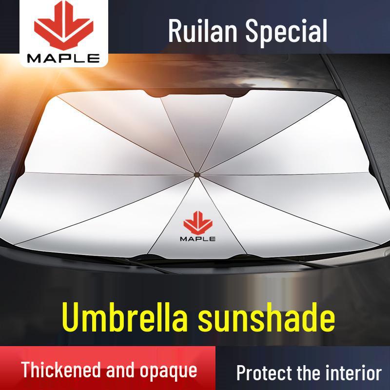 Ruilan 9: Car Front Windshield Sunshade | 380V Sun Protection & Heat Insulation Umbrella