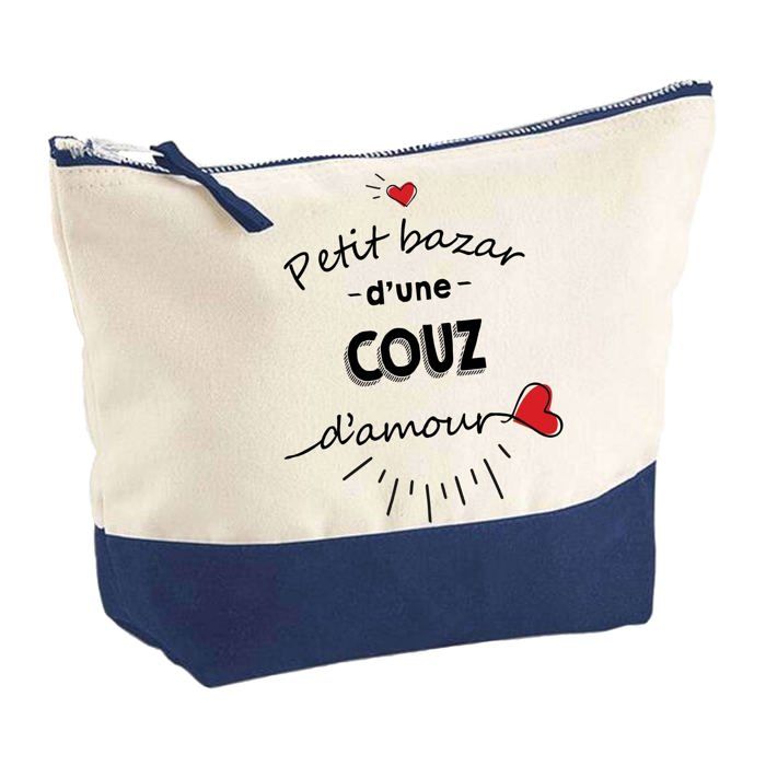 Trousse de maquillage - PLANETEE - Bazar d'une Couz d'Amour - Grand format - Impression sublimation HD - Fabriquée en France