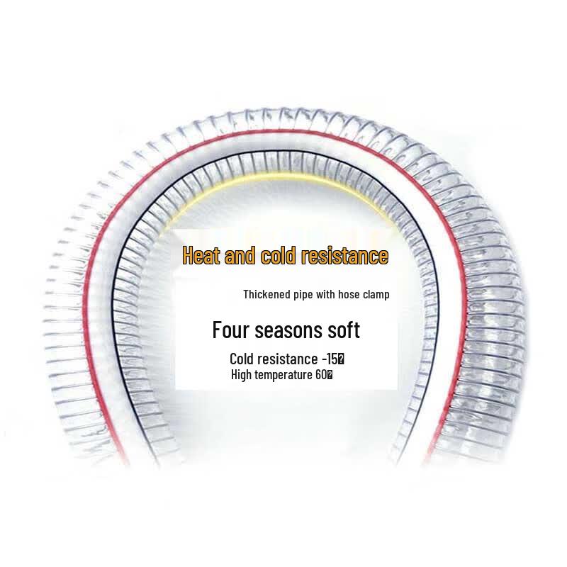 BENXINNONG PVC Steel Wire Reinforced Transparent Hose