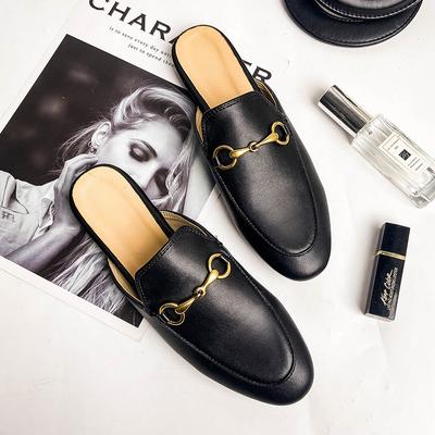 Baotou Half Slippers Women 'S Summer Outer Wear Muller Shoes Flat Shoes Lazy Women 'S Slippers
