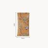 Retro Oil Painting Pattern PU Leather Glasses Bag Automatic Closing Sunglasses Bag Portable Eyewear Protective Cover Organizer