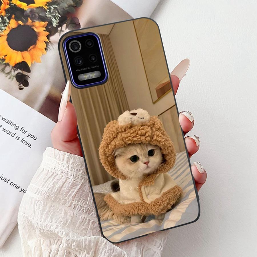 For LG K52 K62 2020 Case Silicone Soft Back Cover For LGK52 K 62 2020 Fashion flower Phone Case Shockproof Protective Bumper