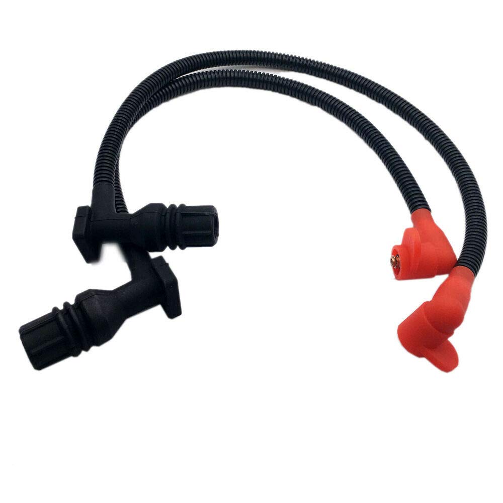 2 Stück Zündkerzenkabel-Satz Kompatibel mit Polaris Ranger 800 2011-2014 Zündkerzenkabel 4012888 4012889