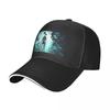 Sirenenkopf im HorrorhintergrundCap Baseball Cap neue Hutmütze Caps Damen Unisex