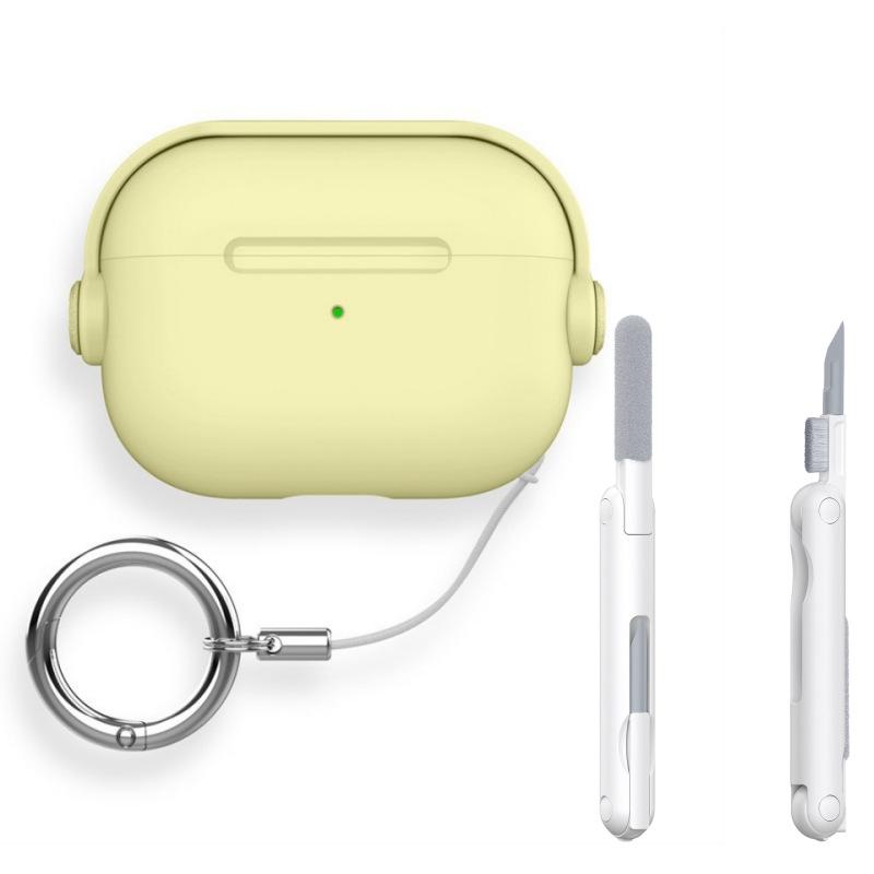 AirPods Pro 2 Hülle mit Lanyard und Kopfhörerhalterung - Geeignet für AirPods 4