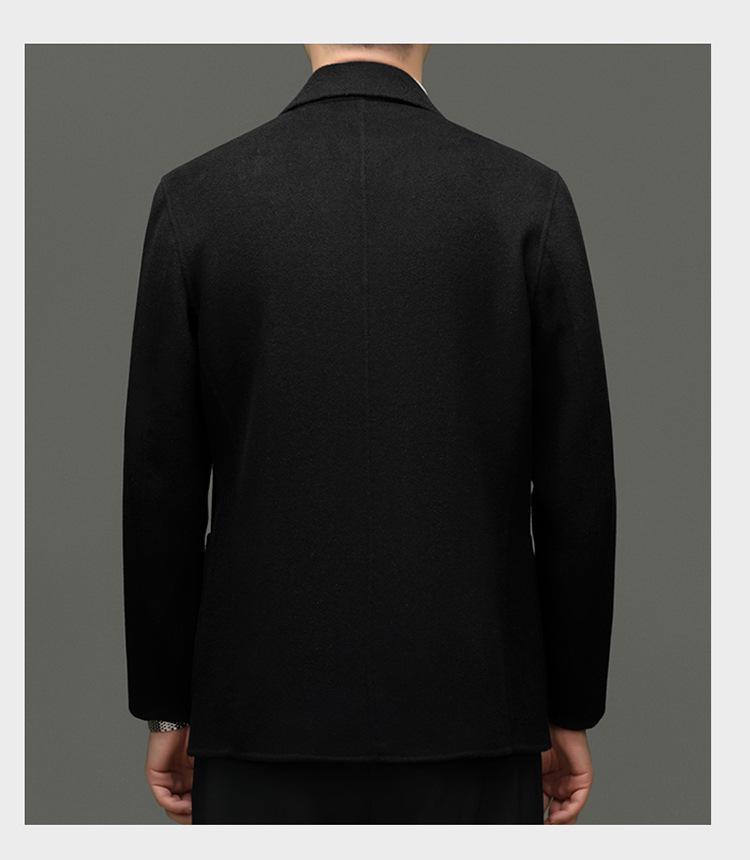 Vielseitige Wolljacke im koreanischen Stil für Herren - Herbst/Winter 2025