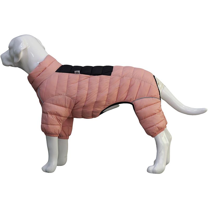 Hund Verdickt Baumwollgepolsterter Mantel Haustier Warme Daunenjacke Winddicht 4 Beine Haustier Outfit Winter Greyhound Husky Corgi Chihuahua Kleidung