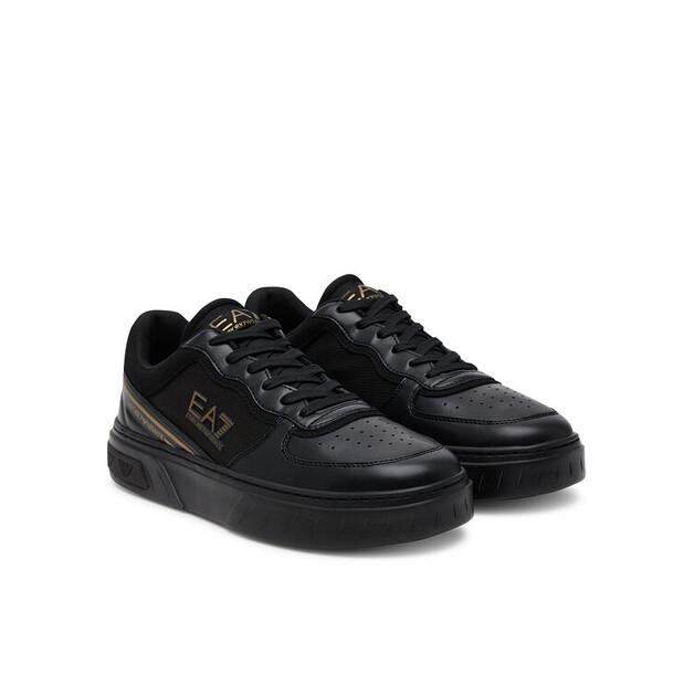 Мужские кроссовки EA7 Emporio Armani X8x173 xk374 m701 чёрные