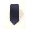 Daks Silk Blend Solid Navy Slim Tie Dmg1acf1271n1