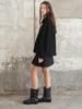Blanc Sur Blanc Noah Biker Boots Black