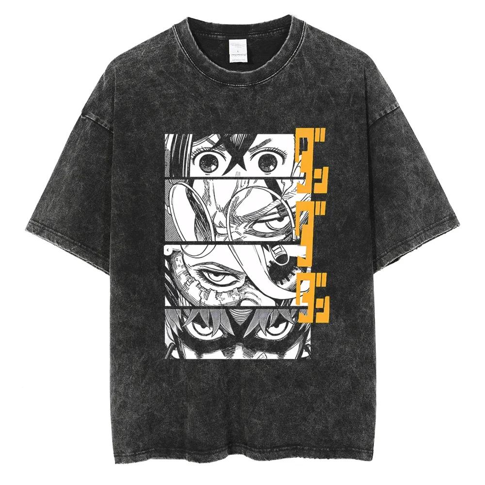 

New Arrival Mens Clothes Tee Shirt Graphic TShirts Men shirt for Men Anime Washed Short Sleeved Round Neck Yk Tshirt Men S