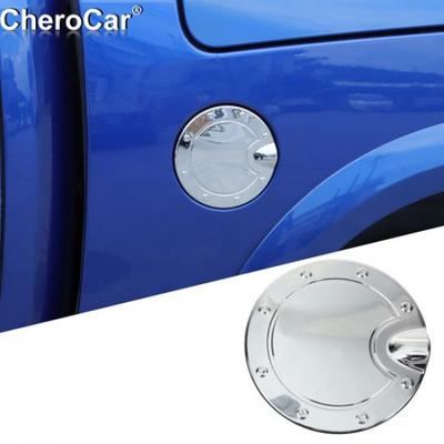 Filler Fuel Door Tank Gas Cap Cover Trim for Dodge RAM 1500 2010-2017 Chrome ABS