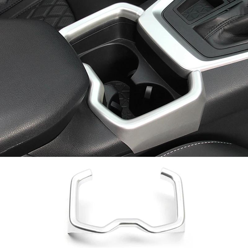 For Toyota RAV4 XA50 2019 2020 2025 2025 2025 2025 RAV 4 Hybrid Car Front Row Water Cup Holder Trim Cover Frame Accessories