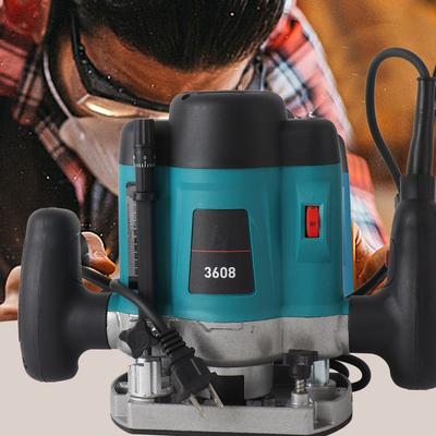 Portable Electric Wood Router Adjustable Depth Multifunctional Trimmer Carving Trimming Slotting Woodworking Machine
