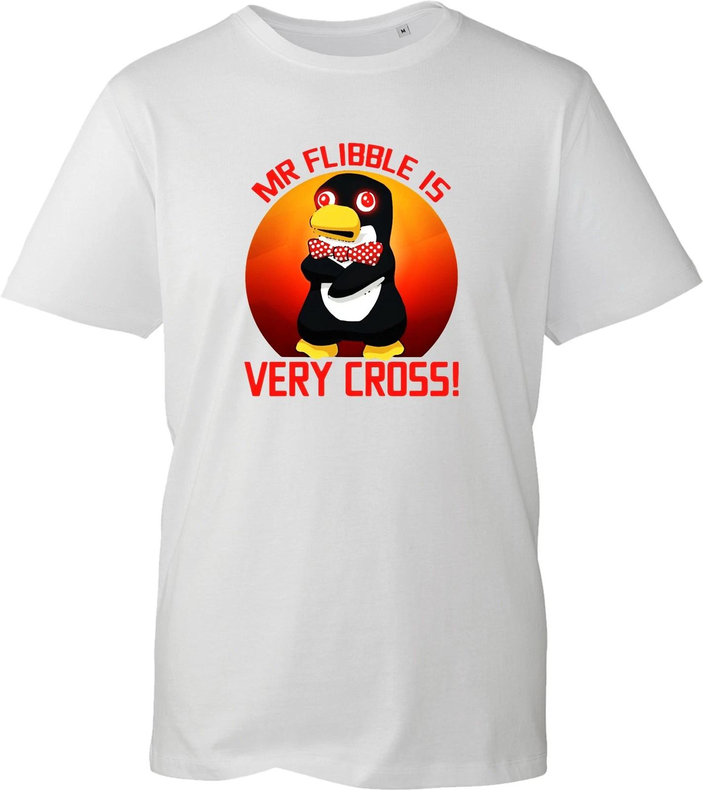 Mr Flibble is Very Cross T-shirt Funny Nerd Red Dwarf Sci Fi Rimmer Tee Present 3XL