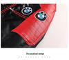 Unisex Waterproof PU Leather Racing Jacket: Embroidered American Motorcycle & F1 Suit for Autumn/Winter Riding
