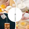 Elektrischer Eieraufschläger Schneebesen 1200mAh Handheld Milchaufschäumer 3 Geschwindigkeiten Einstellbar Eieraufschläger Schneebesen Schaumhersteller Schneebesen Getränke Schaum Mixer