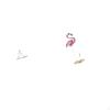 Creative Abstract Thinker Flamingo Statue Decorative Figurine Unique Bird Sculpture Modern Art