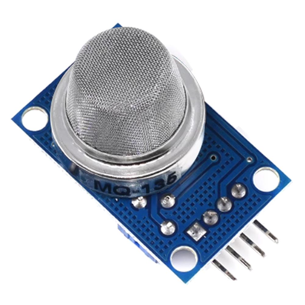 1PCS MQ-135 Air Quality Gas Sensor Module for Arduino Harmful Smoke Detection for Industrial and Household Dual Signal Output 5V