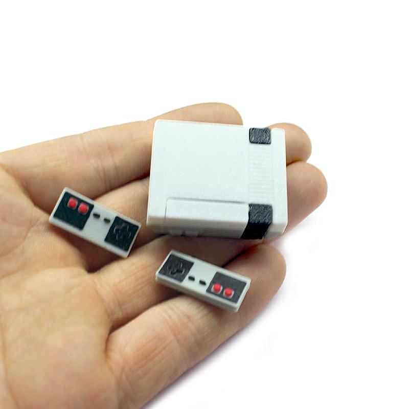 3Pcs/Set 1/12 Dollhouse Mini Game Console Miniature Game Handle Model Hand Puppet Doll Accessories Home Diy Decoration
