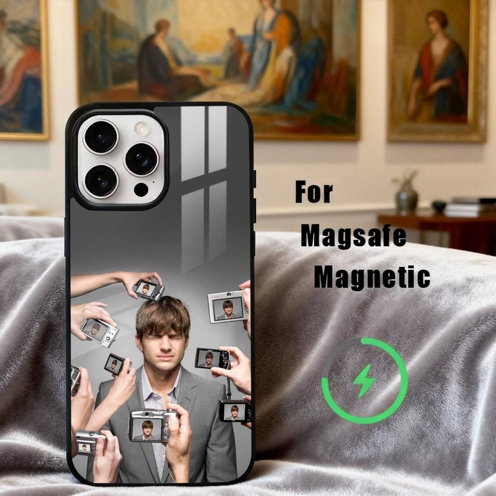 A-Ashton-N Attractive K-Kutcher-R Phone Case For iPhone17,16,15,14,13,12,11 Plus,Pro Max Magnetic For Magsafe Wireless Charging