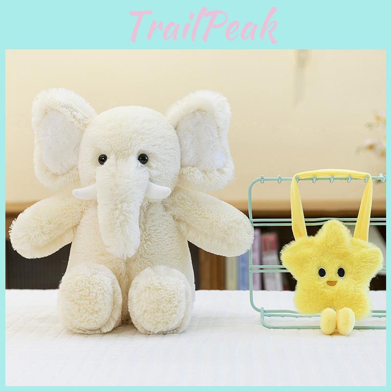 Elephant Stars Pack Plush Toy Cute Cartoon Girl Sofa Decoration Holiday Gift