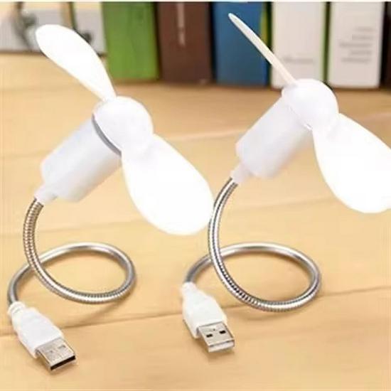 Silent Portable USB Snake-Shaped Mini Fan for Laptop and Desktop