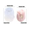 Rose Goddess Silicone Candle Molds Temperature Resistant For Making Candle Soap Wedding Decoration Valentines Day Gift