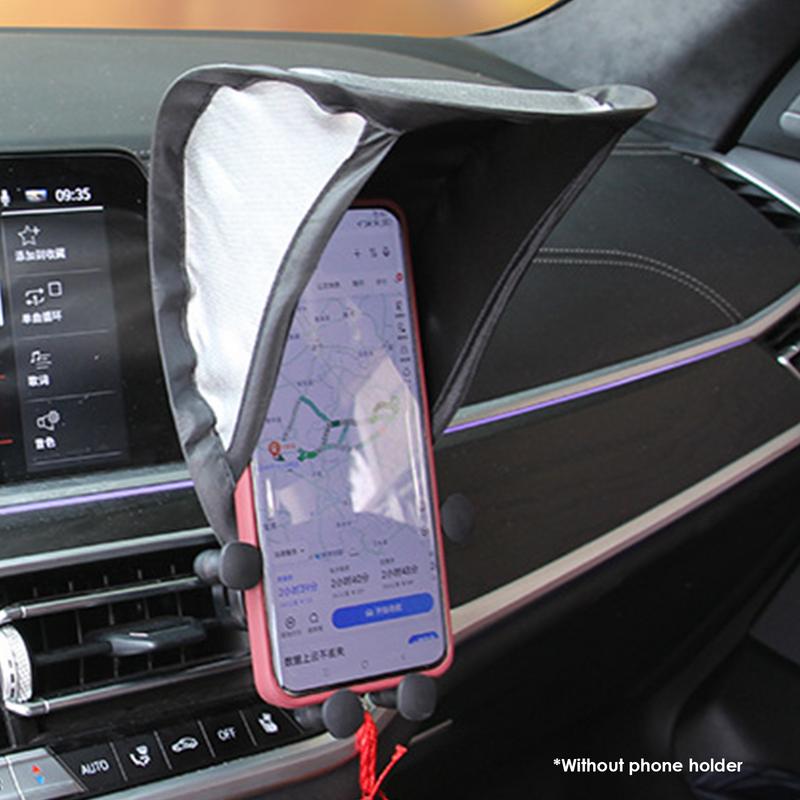 Cell Phones Phone Umbrella Sun Shade Glare Blocking Phone Stand For Vehicle Dashboard Accessories Cell Phone Sun Shield