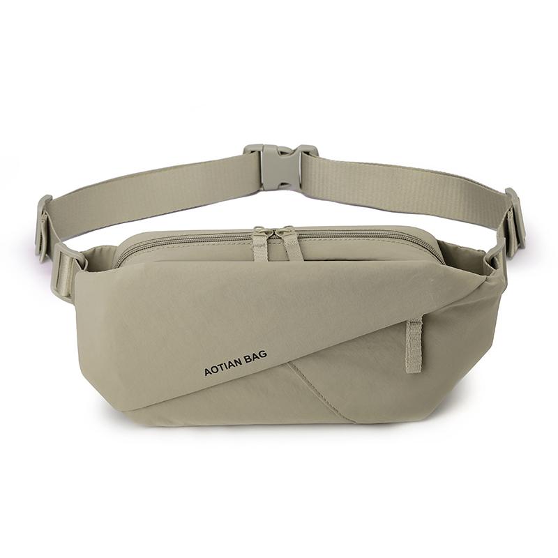 Large Capacity Outdoor Sling Bag – Waterproof Chest Waist Pack for Running Gym Hiking & Cycling Phone