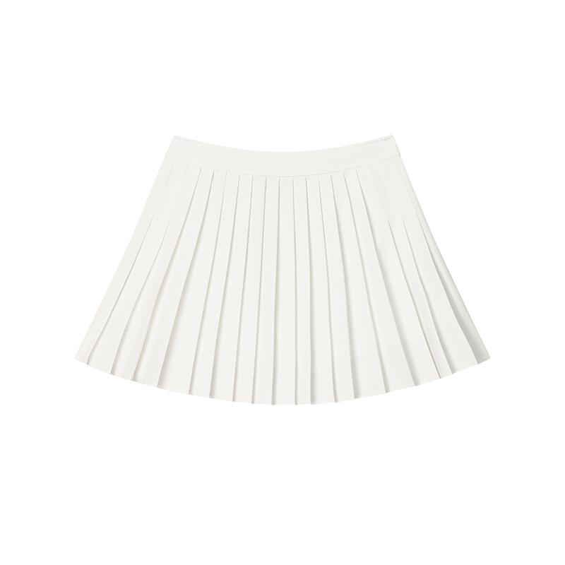 New FILA Casual Short Skirts Women's Cloud White F11W439306FWT