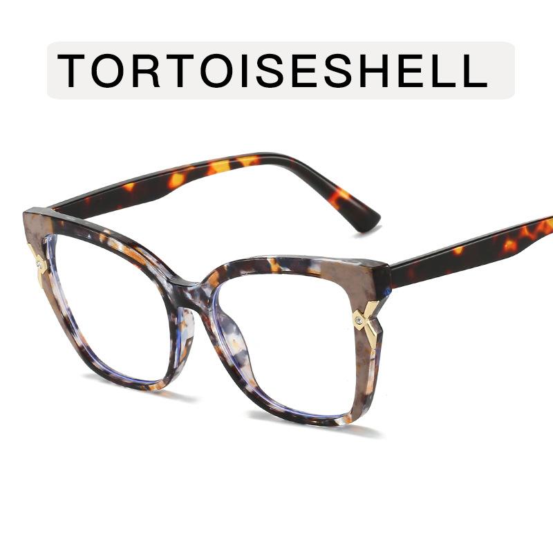 Fashion Trendy Woman Eyeglasses New Style Anti Blue Light Women's Glasses European American Eyeglass Frames