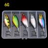 5 PC Lua Bait Fake Baits Floating Tractors Surface Ties Frying Pencil Propellers Freshwater Fishing Warble Bass Blackfish Lure