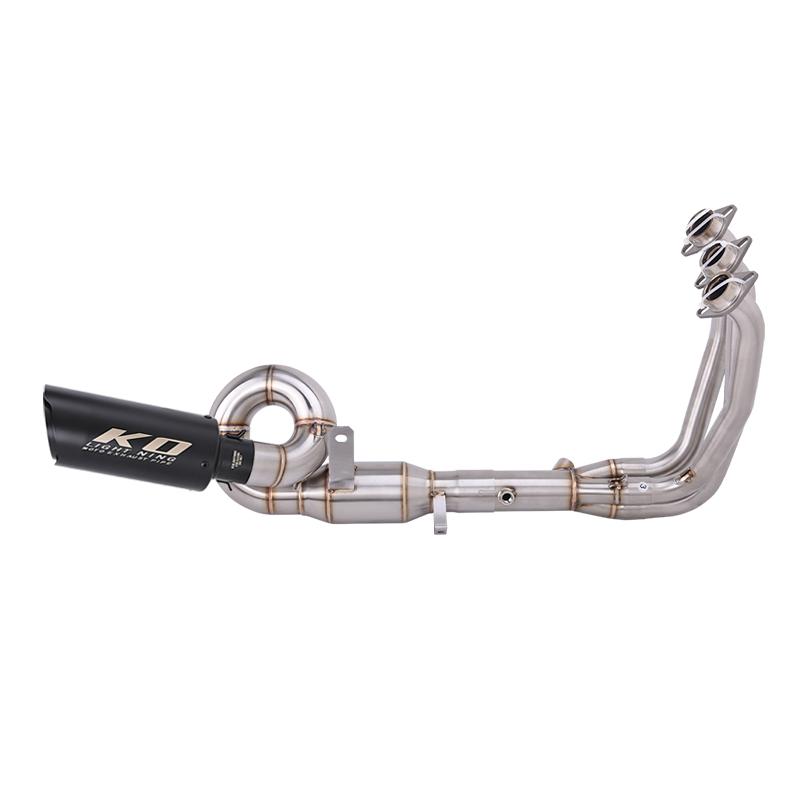 For CFMOTO 675SR SS 2024-2026 675NK 2025 2026 Exhaust System Muffler Tail Pipe Header 304 Stainless Steel Escape With DB Killer