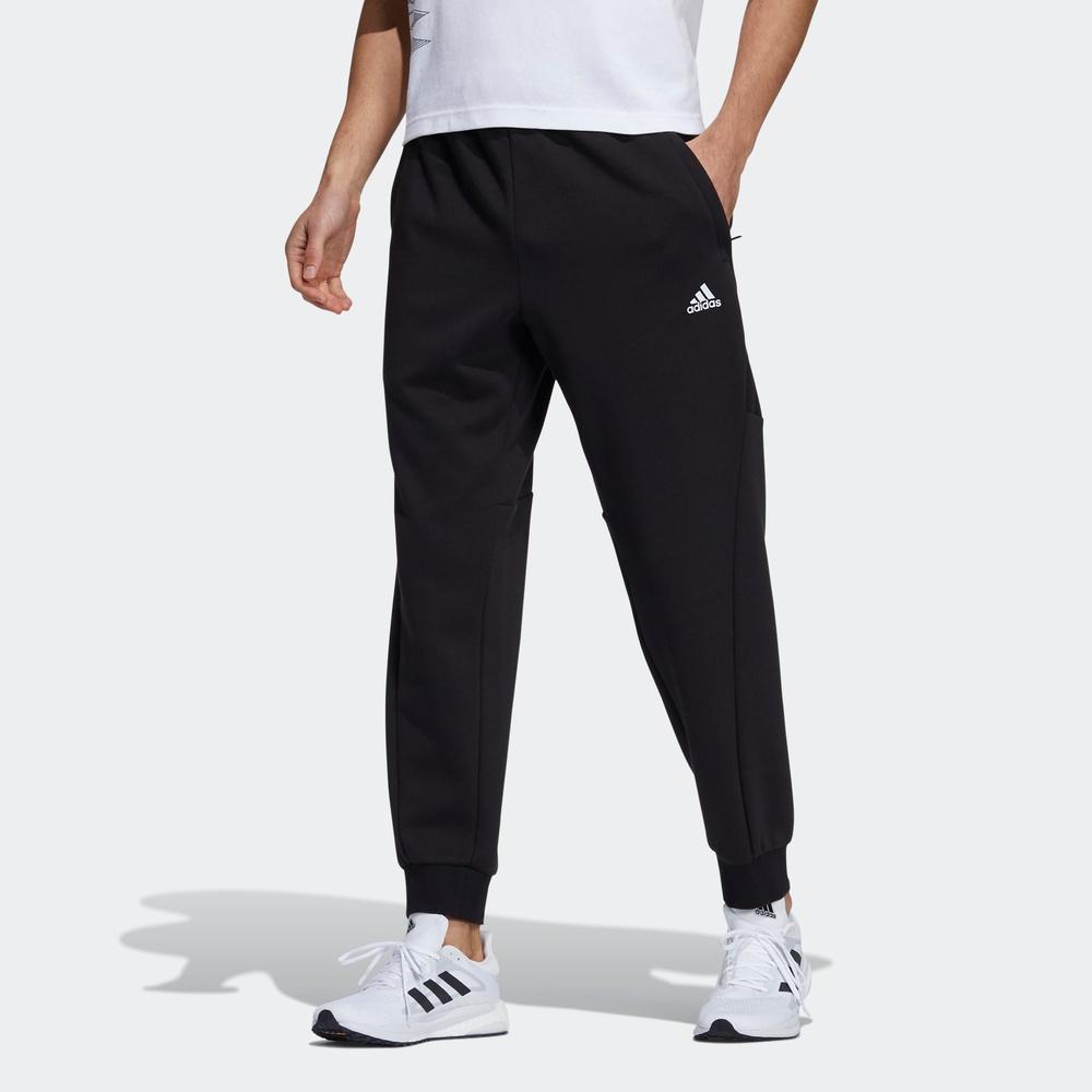 Adidas Essentials 3-Stripes Tapered Pants Men Bottoms Black H65647
