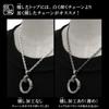 Gin No Silver 925 Smoked Roll Simple Chain Necklace for Men and Chain Only [Shinjuku Kura] (Light) Chain, Approx. 4.5mm Wide, 40-60cm (50cm) Long,