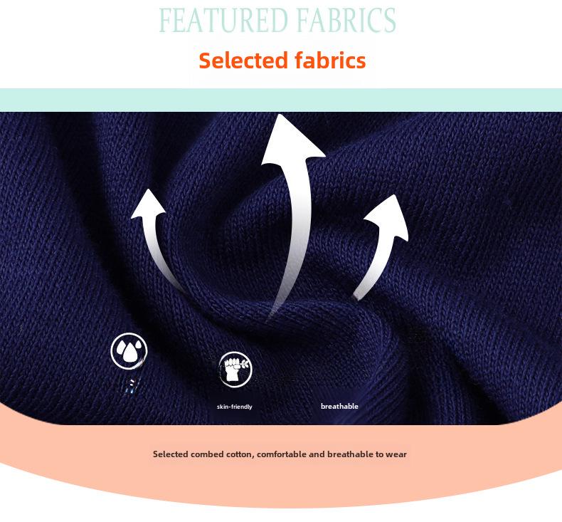 2023 Spring/Autumn Girls' Long-Sleeve Knitted Dress - European & American Style